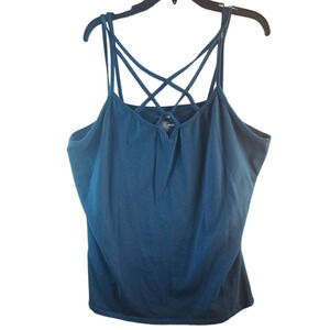 Maurices Foxy Strappy Tank-Top Green Women's Size 2